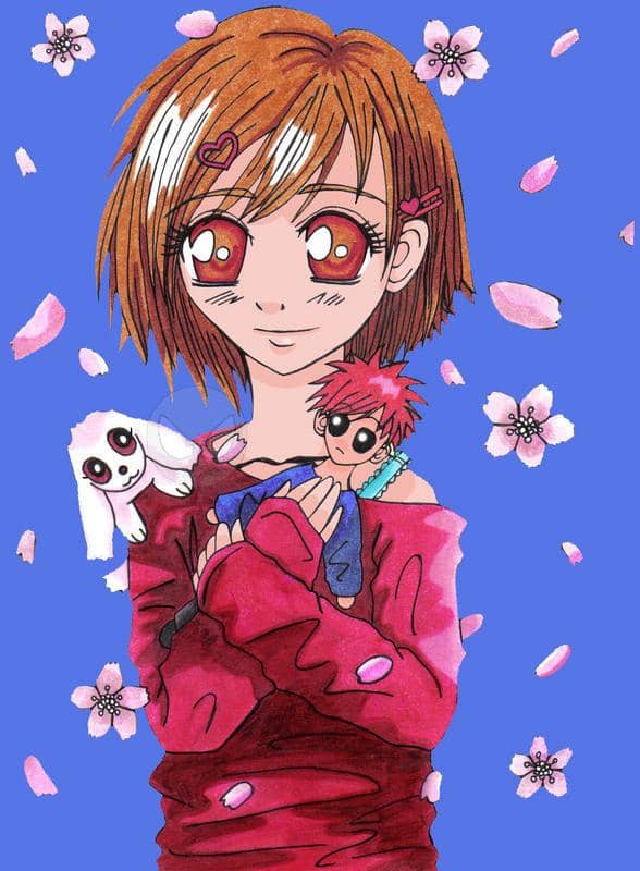 Riku mit Kleindaisuke