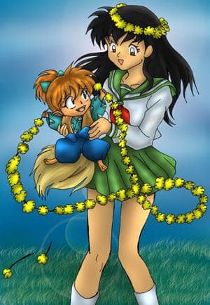 Kagome und Shippo