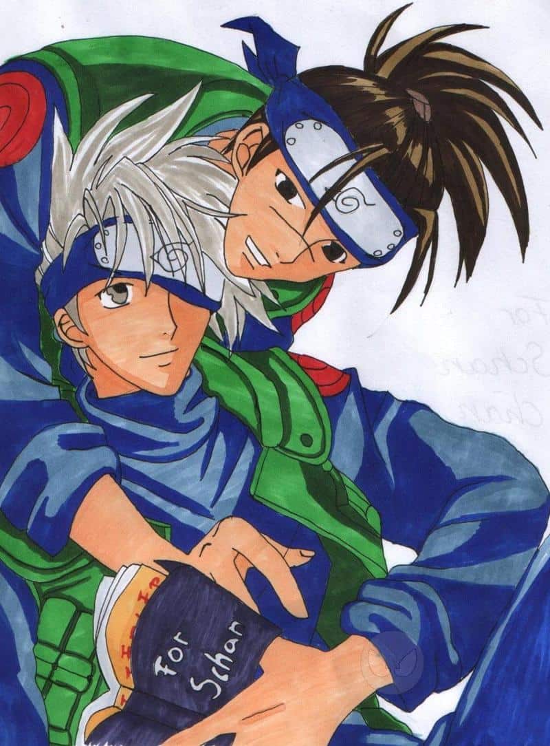 Iruka x Kakashi (colo)