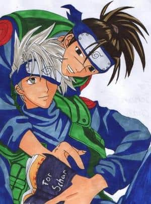Iruka x Kakashi (colo)