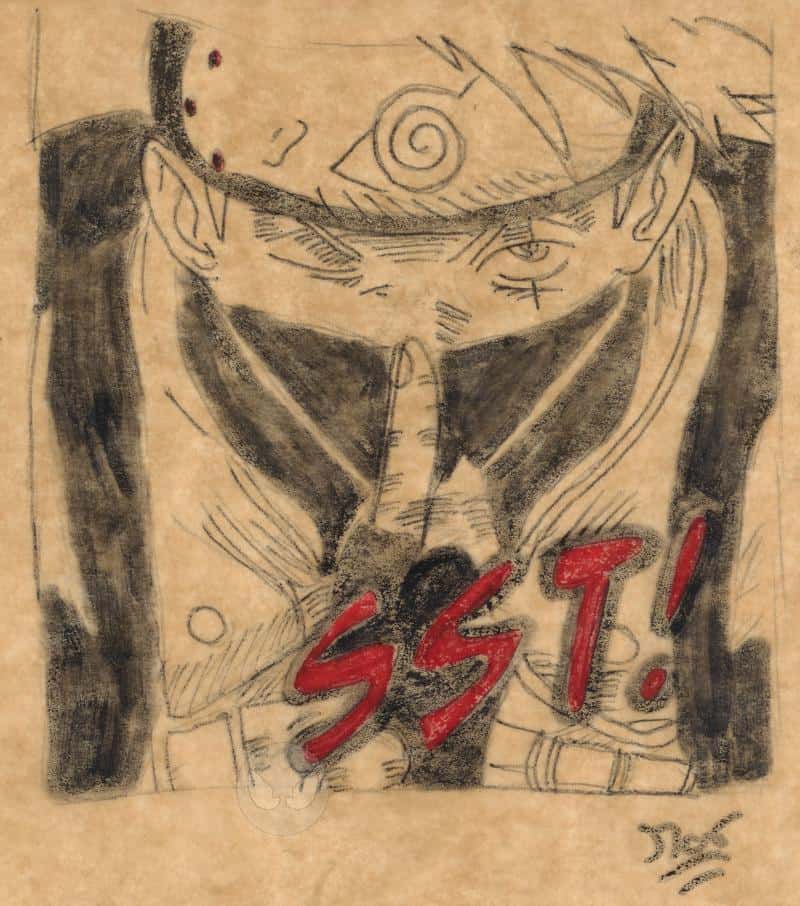 Kakashi!!! Er benutzt das Sharin-Gan-Auge!!! Danach hat er zwar kein Chakra mehr aber wen interessierts..?