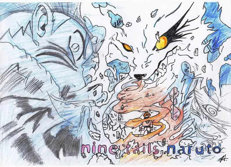 nine tails naruto