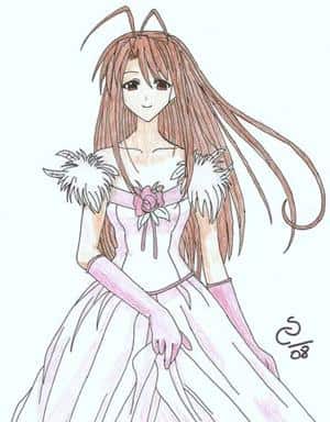 Naru im HochzeitskLeid