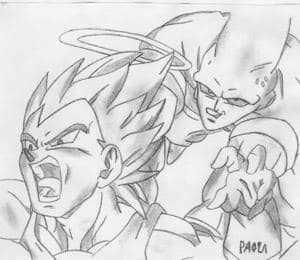 Vegeta+Boo