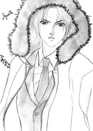 Sexyyyyyyyyyyyyy~ Squall!!! *by Tenshi*