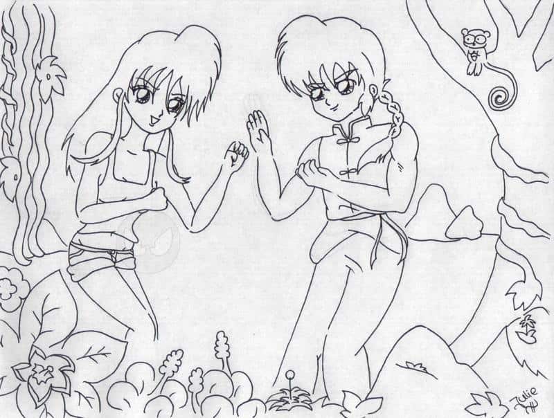 Jungle Fight - Outlines