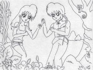 Jungle Fight - Outlines