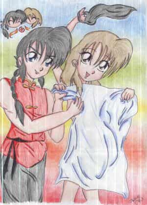 Ranma and Julie - colo