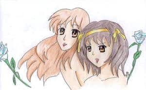 Haruhi und Miku