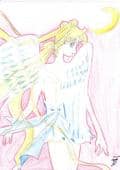 Sailor Moon mit Flügel