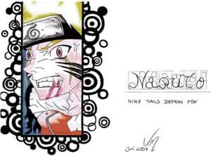 Naruto Nine Tails Demon Fox