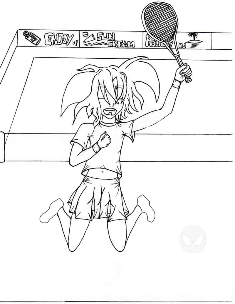 Das erste mal Tennis OL