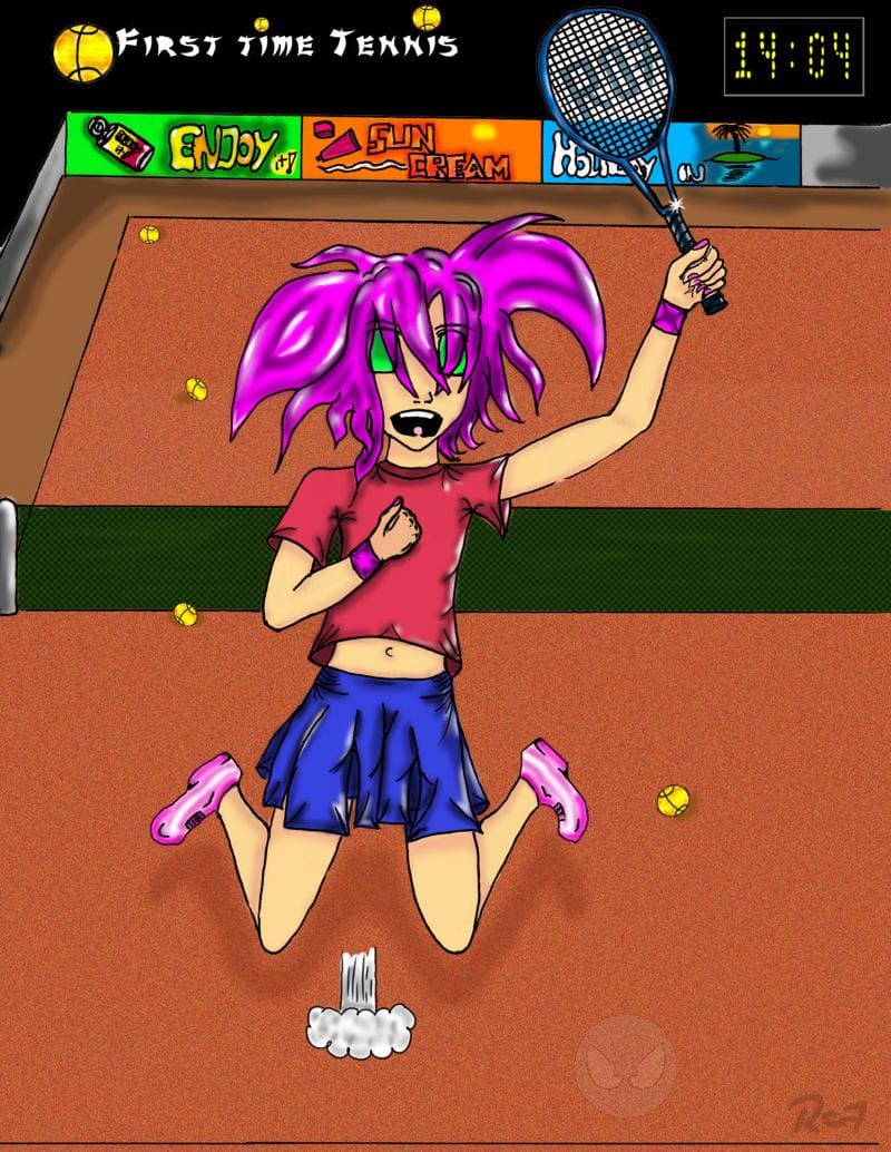 Das erste mal Tennis Colo