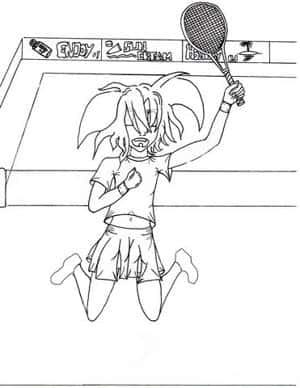 Das erste mal Tennis OL