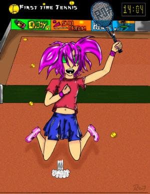 Das erste mal Tennis Colo