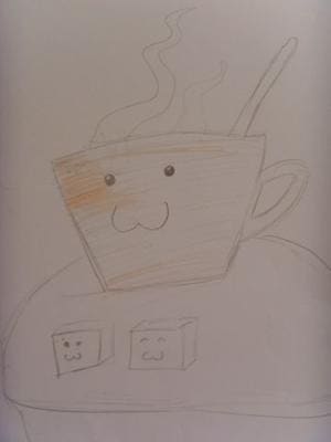 Süße Caffee-Tasse XD