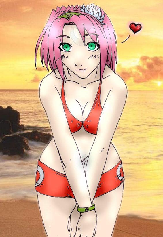 Beach Princess Sakura