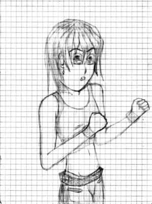 Bring nie ein Mädchen in Rage