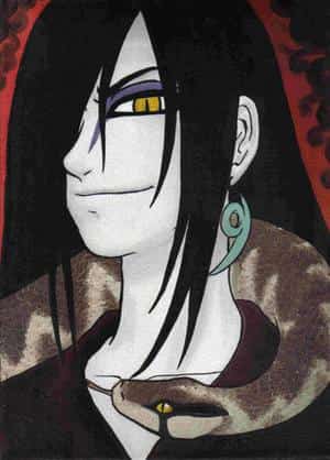 Orochimaru Öl-Portrait
