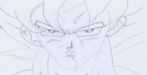 Son-Goku als Supersayajin