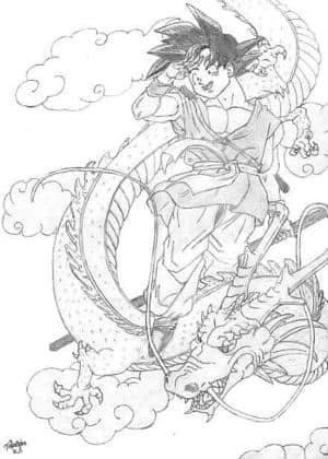 Son Goku & Shenlong (BITTE BEWERTEN)