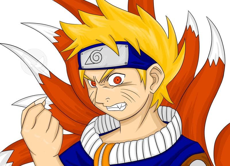 Nine Tailed Naruto