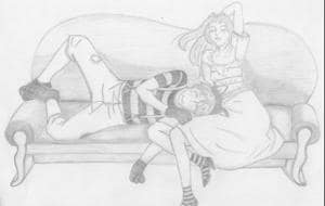 Momo und Sumire im Wunderland