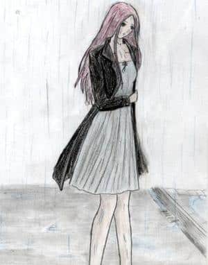 It's raining - Sakura