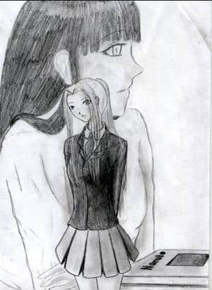 Sakura und Hinata - School time