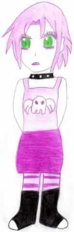 Kleine Punkerin Sakura