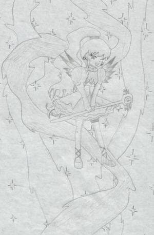 magierin_bleistift-stil