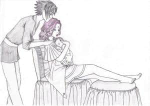 SasuSaku_family portrait