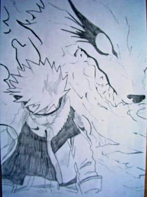 Naruto und der neunschwänzige