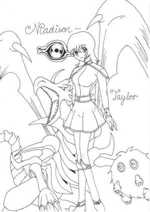 A YuGiOh Chara (Outlines)