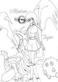 A YuGiOh Chara (Outlines)