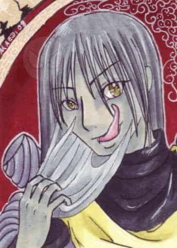 die Schlange häutet sich