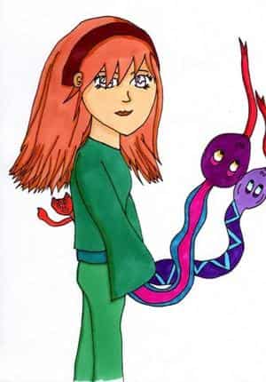 die frau mit den schlagen händen