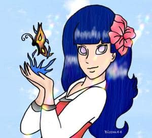 Hinata und ihr Jutsu de Vertrauten Geistes