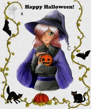 Halloween-Hexe =)