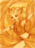 Catgirl in Caramel Color