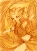 Catgirl in Caramel Color