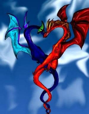 Drachenpaar