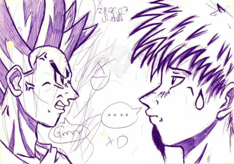 Vegeta vs Mich xD