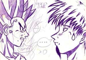 Vegeta vs Mich xD