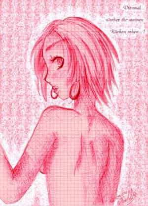 Diesmal... werdet ihr meinen Rücken sehen...!