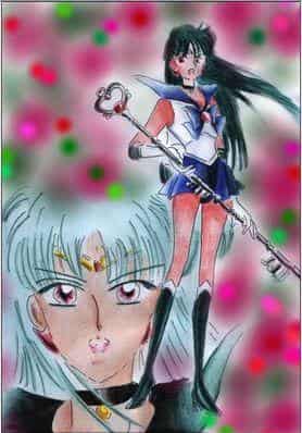 Sailor Pluto traditionell & CG