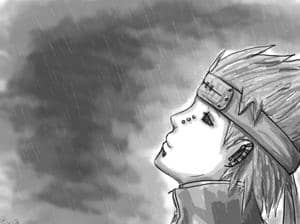 It's always raining...