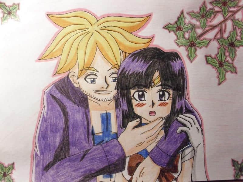 Marco x Sailor Saturn - Under the Mistletoe