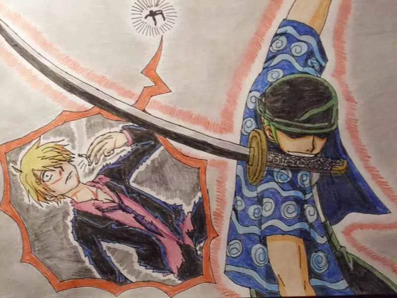 Zorro vs. Sanji