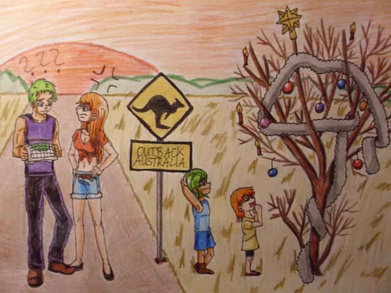 Christmas In The Outback